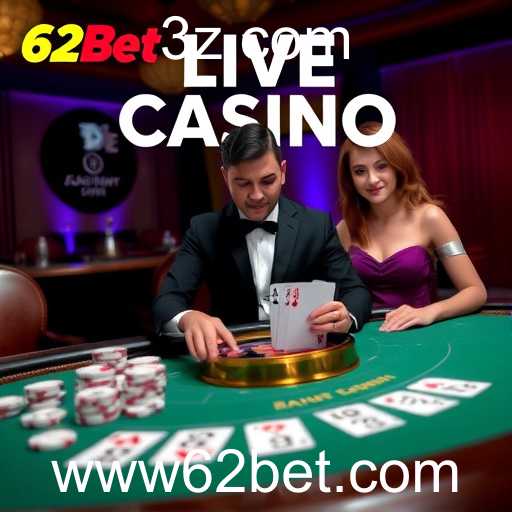 Experiência Autêntica no Live Casino da 62bet